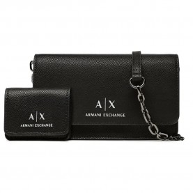 чанта,всички,чанти,armani,exchange,giselle,bag,black,(black)