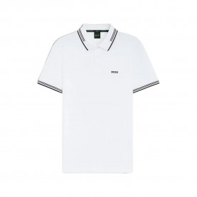 дамски,блузи,с,яка,мъжки,блузи,с,яка,boss,paul,short,sleeve,polo,white,(natural)