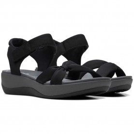 Сандали Clarks shoes Arla Shore sandals - Black (Black Textile) сандали,дамски,сандали,и,чехли,clarks,shoes,arla,shore,sandals,black,(black,textile)
