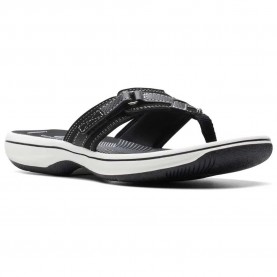 джапанки,дамски,сандали,и,чехли,clarks,shoes,brinkley,sea,flip,flops,black