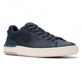 обувки,мъжки,маратонки,clarks,shoes,courtlite2,run,trainers,navy,nubuck,(blue)
