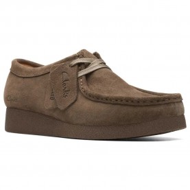 обувки,дамски,обувки,clarks,shoes,wallabee,evosh,shoes,brown