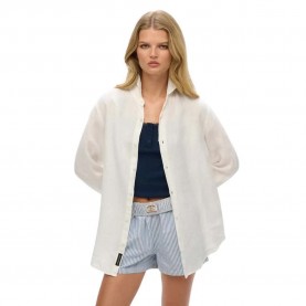 риза,с,дълъг,ръкав,дамски,блузи,дамски,ризи,superdry,studios,casual,long,sleeve,shirt,optic,(beige)