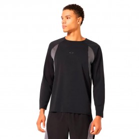 тениска,мъжки,тениски,oakley,pursuit,pro,long,sleeve,t,shirt,blackout,(black)