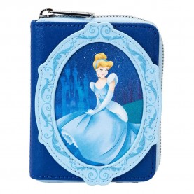 портфейли,и,портмонета,loungefly,cinderella,75th,anniversary,wallet,blue