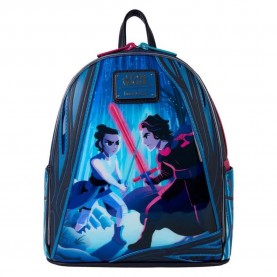 раница,раници,loungefly,star,wars,the,force,awakens,backpack,blue
