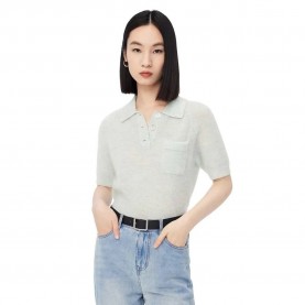 блуза,дамски,пуловери,дамски,плетени,дрехи,lily,business,fashion,alpaca,sweater,light,green,(green,grey)