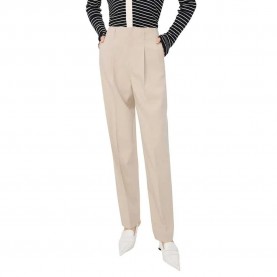 панталони,дамски,панталони,lily,business,fashion,tapered,fit,dress,pants,beige