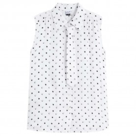 потник,дамски,блузи,дамски,ризи,lily,chic,chiffon,sleeveless,shirt,white