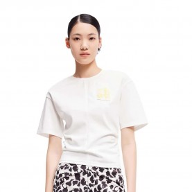 тениска,дамски,тениски,lily,chic,solid,colour,short,sleeve,t,shirt,white