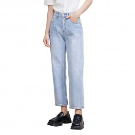 дънки,дамски,панталони,lily,chic,straight,fit,jeans,light,gray,blue,(blue)