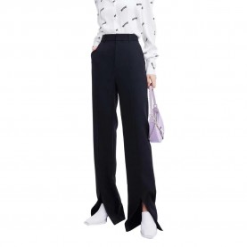 панталони,дамски,панталони,lily,chic,straight,leg,fit,dress,pants,black