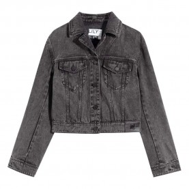 яке,дамски,якета,и,палта,lily,cowboy,short,jacket,dark,gray,(grey)