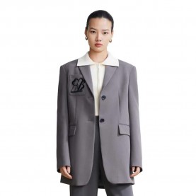 сако,дамски,сака,lily,embroidered,blazer,dark,charcoal,gray,(grey)