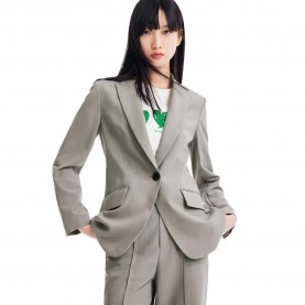 сако,дамски,сака,lily,embroidered,blazer,gray,(grey)