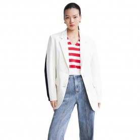яке,дамски,якета,и,палта,lily,fashion,patchwork,jacket,white