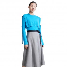 комплект,дамски,пуловери,дамски,плетени,дрехи,lily,fashion,two,piece,knit,sweater,cobelt,blue,(blue)
