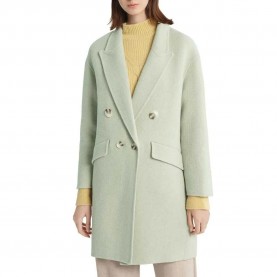 палто,дамски,якета,и,палта,lily,micro,cocoon,wool,coat,light,green,(green)