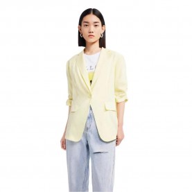 сако,дамски,сака,lily,mulberry,silk,blazer,cream,yellow,(yellow)