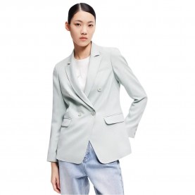сако,дамски,сака,lily,solid,colour,blazer,gray,green,(green)