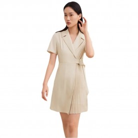 сако,дамски,поли,и,рокли,lily,ss,blazer,dress,beige