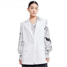 яке,дамски,якета,и,палта,lily,suit,jacket,white