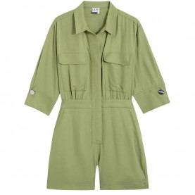 гащеризон,дамски,гащеризони,lily,temperament,solid,colour,jumpsuit,olive,(green)