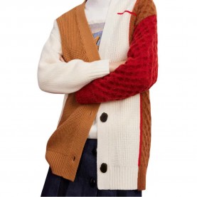 блуза,дамски,пуловери,дамски,плетени,дрехи,lily,wool,threaded,sweater,dark,vermilion,(multicolor)