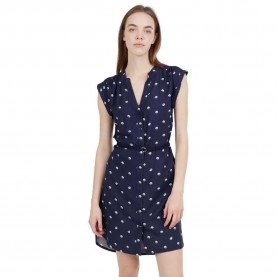 рокля,дамски,поли,и,рокли,fundango,mona,short,sleeve,short,dress,blue,(blue,pattern)