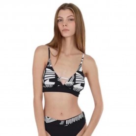 дамски,бански,костюми,fundango,sahara,v,neck,cami,bikini,top,black,(black,pattern)