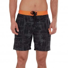бански,гащета,мъжки,бански,костюми,fundango,salimu,swimming,shorts,black,(dark,gray)