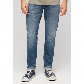 дънки,мъжки,панталони,superdry,vintage,slim,jeans,refurbished,folsom,mid,blue,(blue)