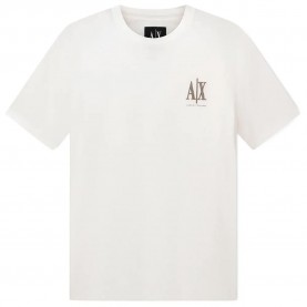 Тениска Armani exchange XM000365_AF12308 short sleeve T-shirt - White (Off White) тениска,мъжки,тениски,дамски,тениски,armani,exchange,xm000365,af12308,short,sleeve,t,shirt,white,(off,white)