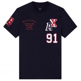 тениска,мъжки,тениски,armani,exchange,xm001452,af10361,t,shirt,deep,navy,(blue)