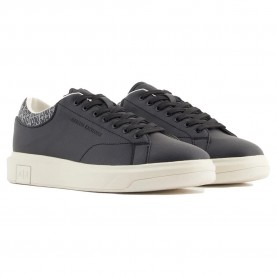 Маратонки Armani exchange XM001964_AF19403 trainers - Black (Black / Off White) маратонки,мъжки,маратонки,дамски,маратонки,armani,exchange,xm001964,af19403,trainers,black,(black,off,white)