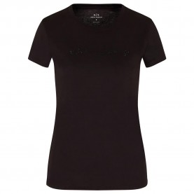 тениска,дамски,тениски,armani,exchange,xw001457,af10356,t,shirt,black
