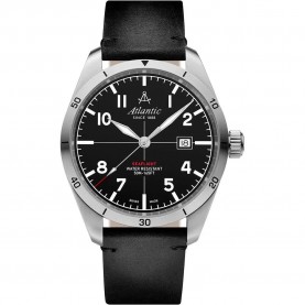 часовник,часовници,atlantic,70351.41.65,watch,silver,(black)