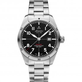 часовник,часовници,atlantic,70356.41.65,watch,silver,(black)