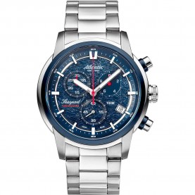 часовник,часовници,atlantic,87466.47.51,watch,silver,(blue)