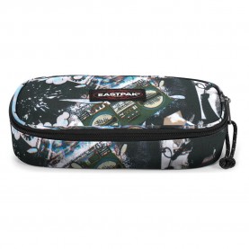 канцеларски,принадлежности,eastpak,oval,single,pencil,case,cut,out,dark,(multicolor)