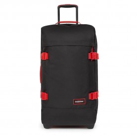 куфари,eastpak,tranverz,m,78l,trolley,bag,kontrastscarlet,(black)