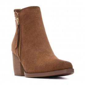 дамски,боти,дамски,високи,обувки,за,ходене,refresh,173015,heel,booties,brown,(taupe)