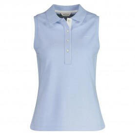 елек,дамски,сака,gant,contrast,pique,waistcoat,blue,(fresh,blue)