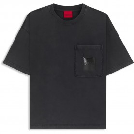тениска,мъжки,тениски,hugo,darfel,t,shirt,black