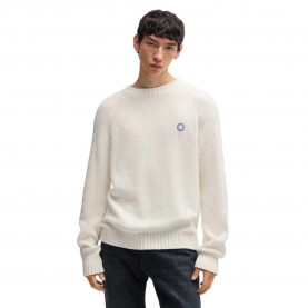 блуза,мъжки,пуловери,hugo,sonni,10261223,sweater,refurbished,white