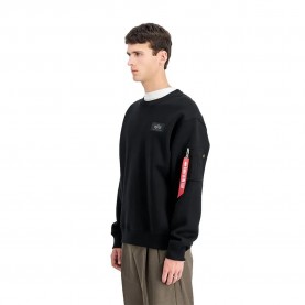 блуза,мъжки,пуловери,alpha,industries,back,print,sweatshirt,black