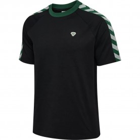 тениска,мъжки,тениски,hummel,archive,loose,short,sleeve,t,shirt,black,(black,ebony)