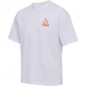 тениска,мъжки,тениски,дамски,тениски,hummel,loose,bees,stadium,short,sleeve,t,shirt,white,(9347)