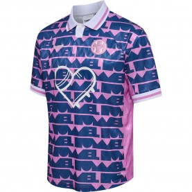 Тениска Hummel Loose Soccer Love short sleeve T-shirt - Pink (Violet) тениска,мъжки,тениски,дамски,тениски,hummel,loose,soccer,love,short,sleeve,t,shirt,pink,(violet)