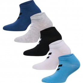 чорапи,детски,чорапи,hummel,match,me,socks,5,pairs,true,navy,(multicolor)